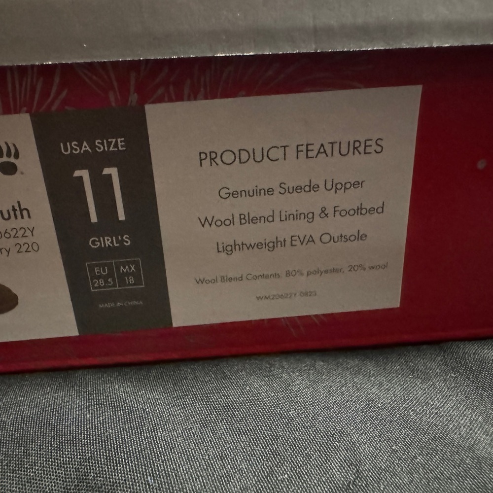 Girls Pawz bear paw (size 11) - Picture 6 of 6